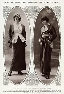 Andree Gallery: Pocketed skirts 1914