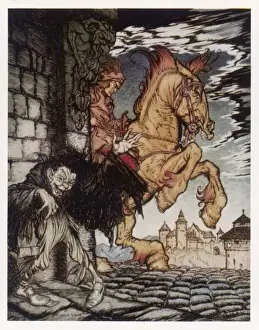 Fiery Prints: Poe / Tales / Metzengerstein