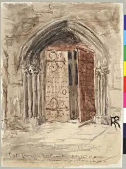 Images Dated 18th January 2011: Poets Corner, Westminster Abbey Doorway