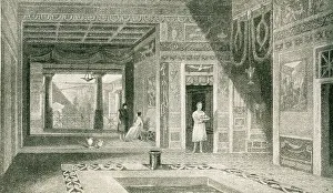 Poets Prints: Poets House, Pompeii, Italy