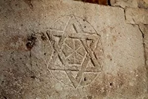 Alevi Gallery: The six point star diagram on the Fountain of the Three in H