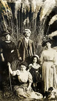 Poitiers, France - French Family Group Photograph