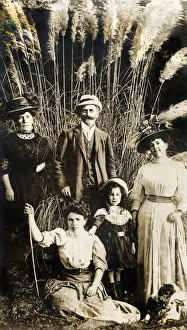 Aunt Collection: Poitiers, France - French Family Group Photograph