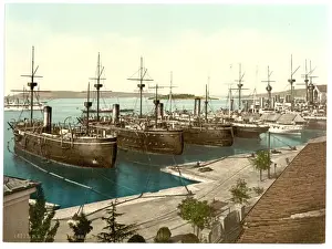 Yard Prints: Pola, the Navy Yard, Istria, Austro-Hungary