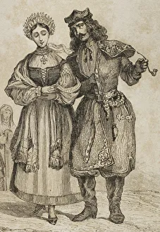 Inhabitants Collection: Poland. People of Krakow History of Poland - Charles Foster