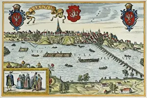 Georg Prints: Poland. Warsaw. 16th century. Engraving
