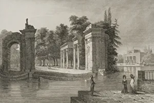 Neoclassical Collection: Poland, Warsaw. Lazienki Park. The Royal Bath