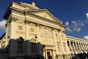 Triangular Gallery: Poland. Warsaw. Saint Annes Church. 18th century