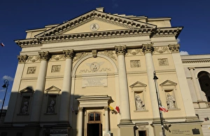 Images Dated 14th August 2013: Poland. Warsaw. Saint Annes Church. 18th century