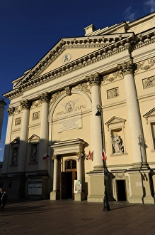 Images Dated 14th August 2013: Poland. Warsaw. Saint Annes Church. 18th century