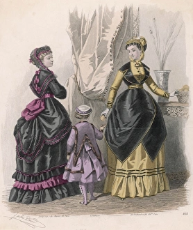 Polonaise Dresses 1868