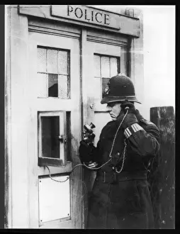 Police Box in Use