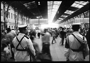 Images Dated 3rd September 2015: Police Cairo Station, Egypt. Date: 1980s