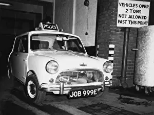 Duties Prints: Police Mini Car