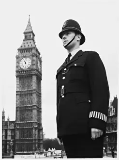 Parliament Prints: Police Officer & Big Ben