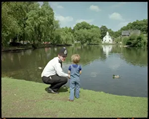 Police Officer and Child