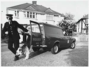 Section Collection: Police Officer and Dog