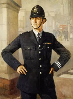 1948 Collection: Police Officer London