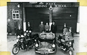 Policeman & Police Car
