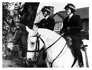 Protective Prints: Two police officers on horseback, London
