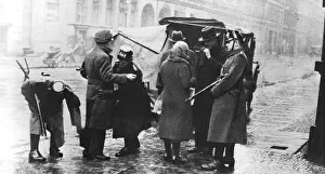 Police search, Germany
