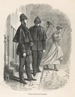 Police in Wet Weather
