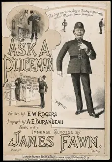 A Policeman / Music Sheet