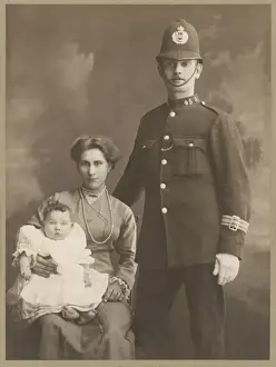 Policeman, Wife & Baby
