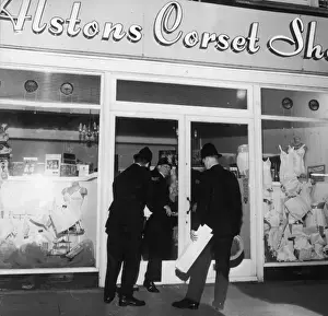 Burglary Prints: Policemen & Corsets