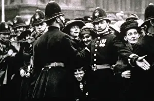 Policemen on duty in London