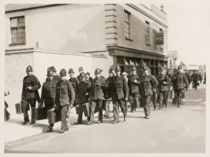 Policemen W / Suitcases