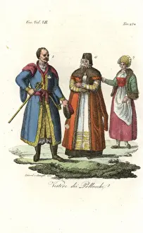 Polish costumes, 18th century