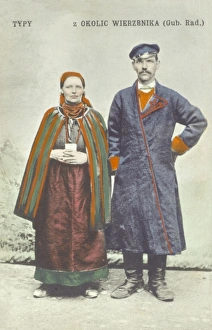 Images Dated 31st March 2011: Polish couple from the Okolice Region