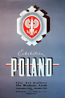 Emblem Prints: Polish Exhibition for National War Effort City Art Gallery L