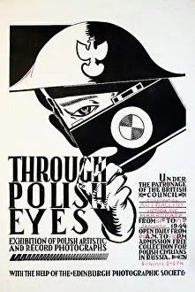 Through Polish Eyes, original poster for Photographic Exhibi