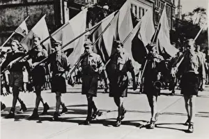 Parading Prints: Polish Scouts on parade