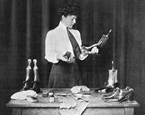 Polishing Shoes
