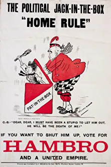 Winnie Gallery: Political poster, Vote for Hambro