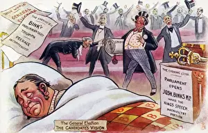 Bradshaw Prints: Politics. The candidates vision