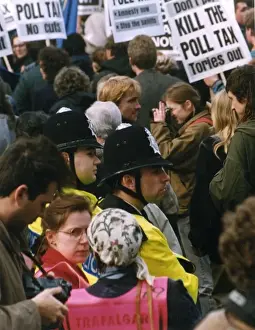 Poll Tax demonstration, Central London