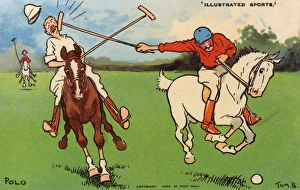 Accidental Gallery: Polo Cartoon by Tom Browne