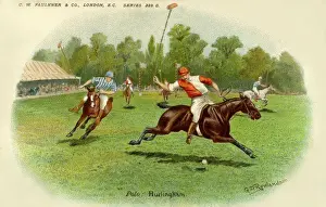 Postcards Prints: Polo at Hurlingham