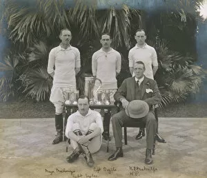 Colonialism Collection: Polo Team, Delhi 1916