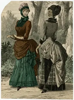Polonaise Dresses 1882