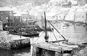 Polperro Prints: Polperro Harbour, Cornwall