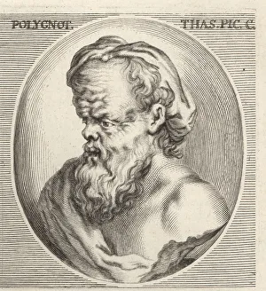 Richard Collin Prints: Polygnotus of Thasos, ancient Greek painter, 5th century BC