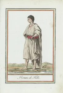 Racism Prints: Polynesian man of Tahiti, Pacific Islands