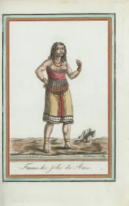 Racism Prints: Polynesian woman of Tonga