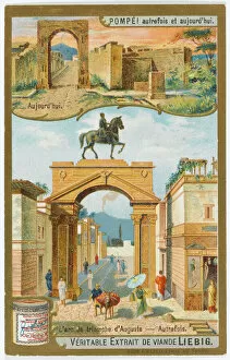 Pompeii Collection: Pompeii / Arch of Augustus