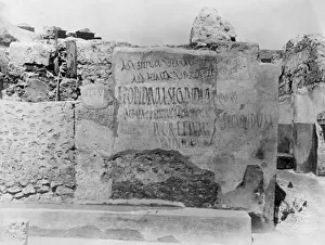Pompeii Election Poster